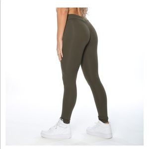 Celestial Bodiez v cut army leggings